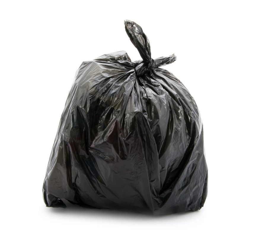 75L Black Heavy Duty Garbage Bags | National Supplier